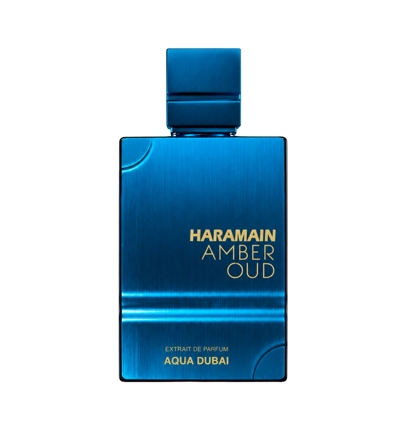 Al Haramain Amber Oud Aqua Dubai Botella
