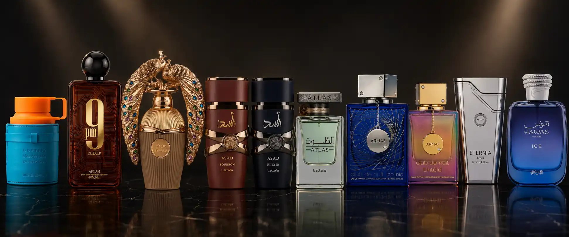 Colección exclusiva de perfumes